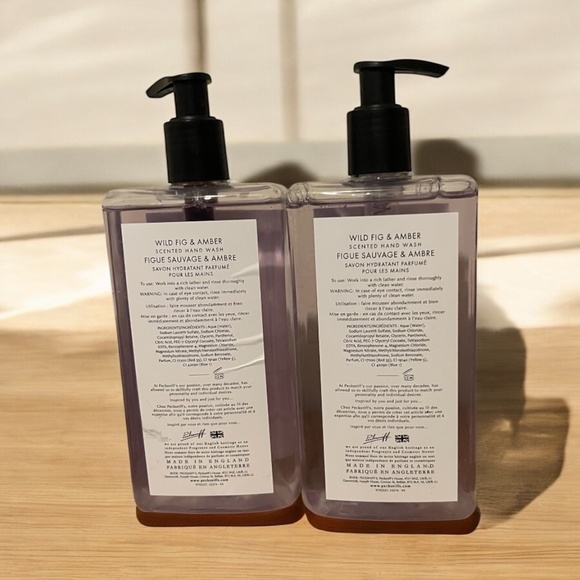 Pecksniff’s Wild Fig & Amber Hand Wash – 2 Pack (16.9 oz each) - Picture 2 of 2